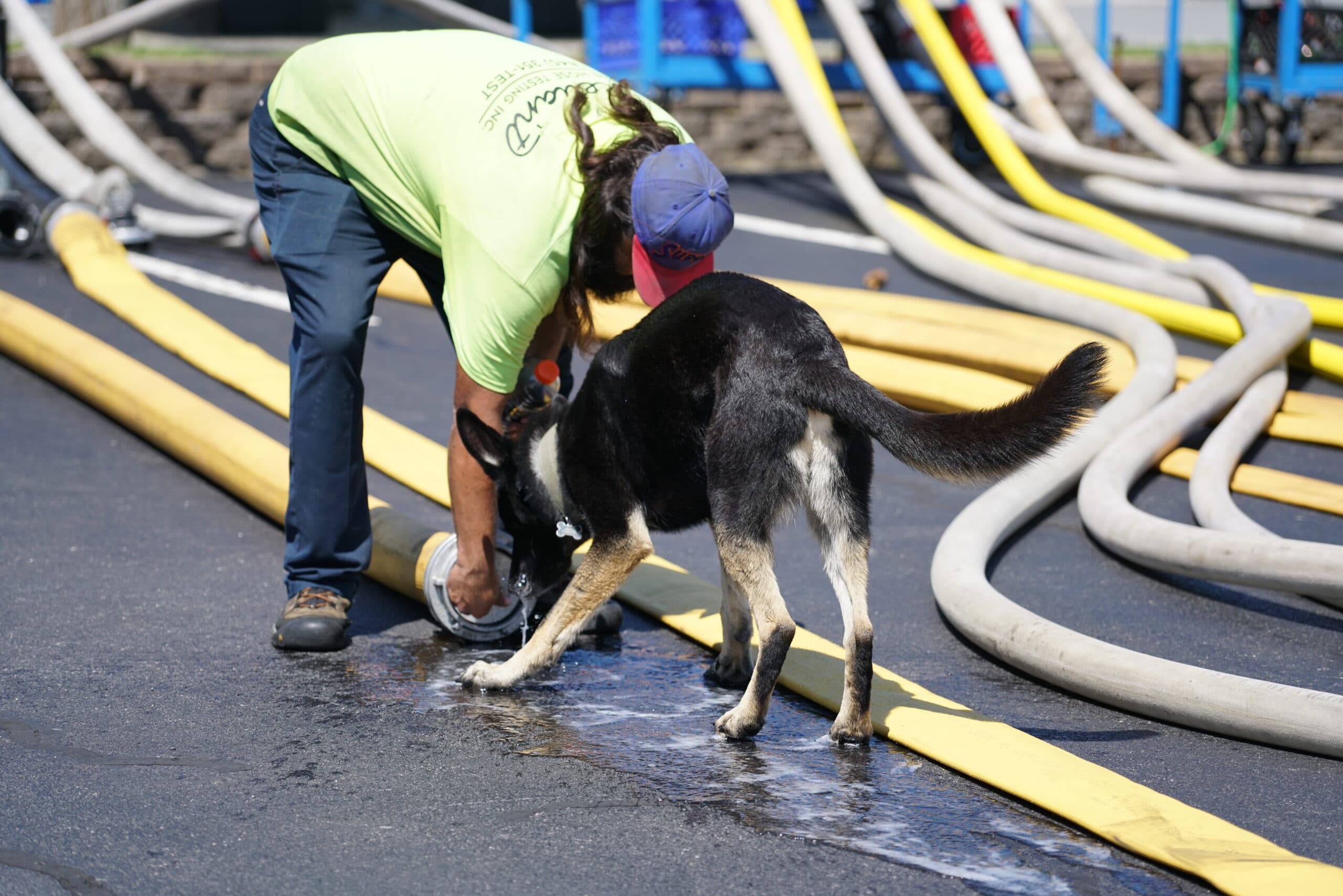 Ground Ladder Testing